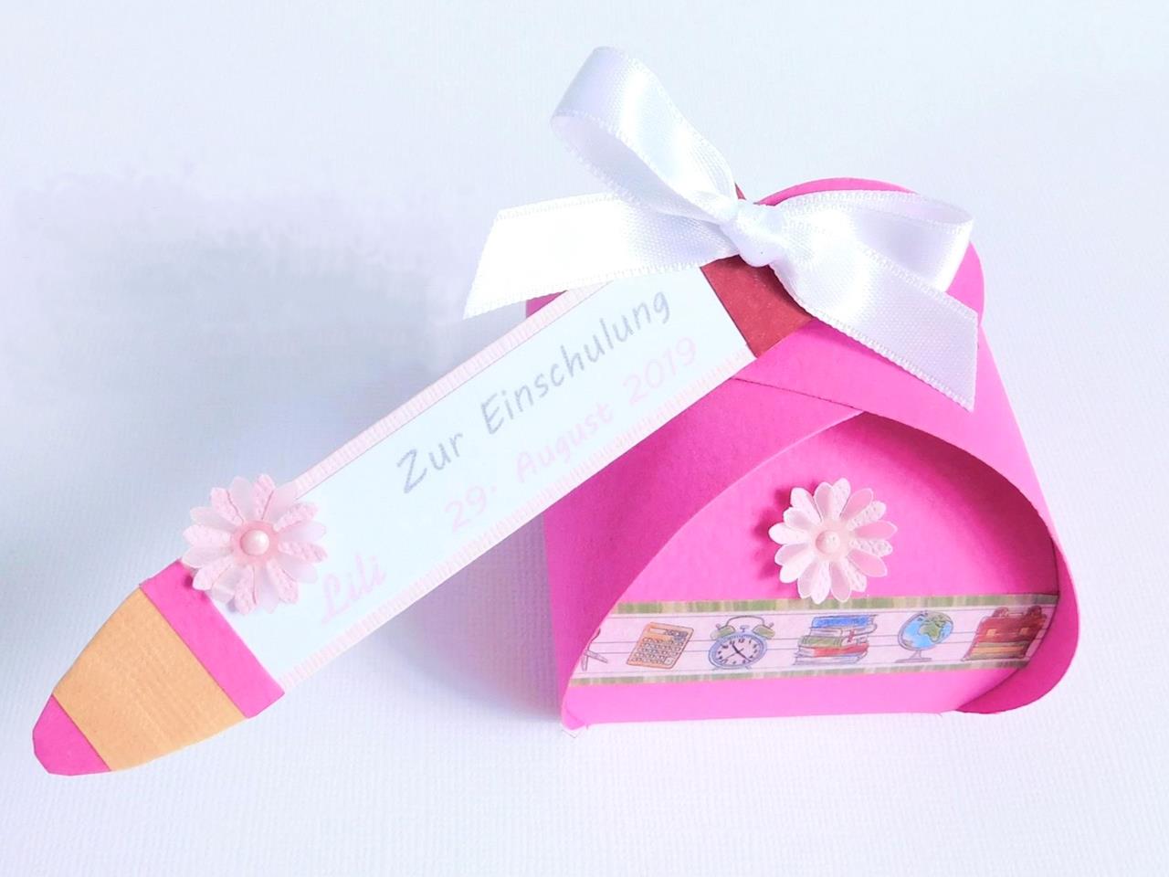 Gastgeschenke und Geschenke für die Einschulungsfeier für Gäste und Familie. © KARTEN-DESIGN.at