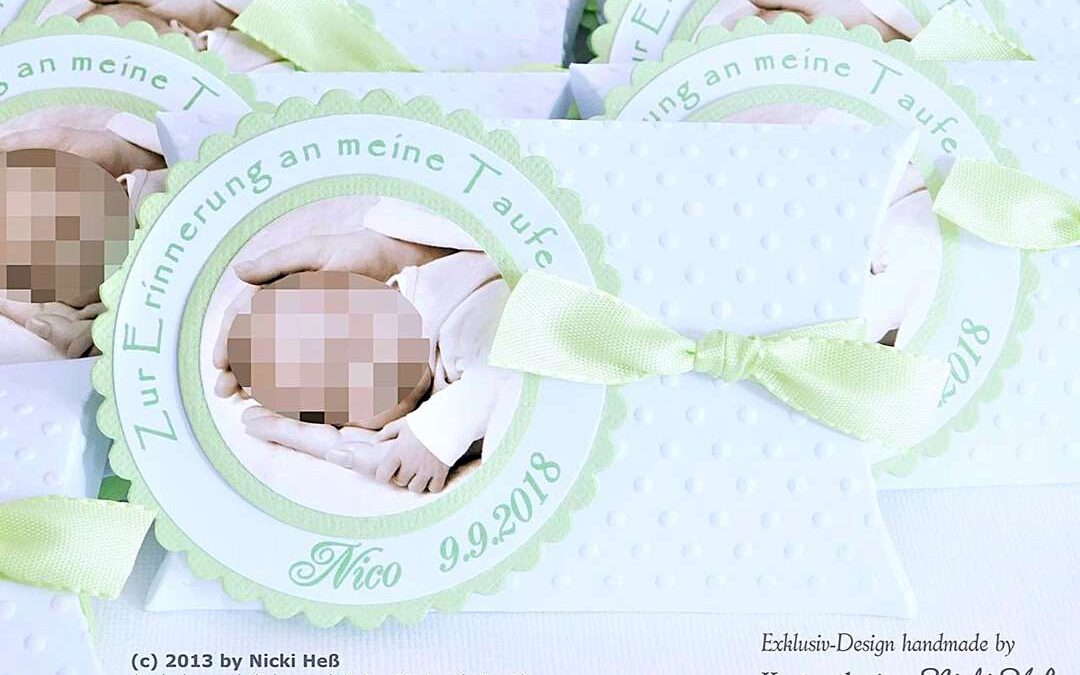 Gastgeschenk Taufe ~ Box LOVELY TIMES