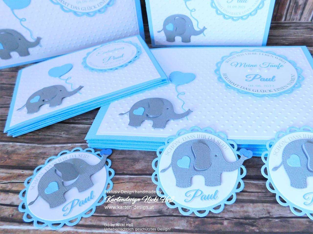 Große Auswahl an individuellen und personalisierten Tischkarten, Tischkärtchen und Taufkarten zur Taufe für jeden Stil und Geschmack. Einfach online gestalten und handgefertigt kaufen. © KARTEN-DESIGN.at